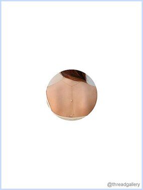 Olbye Pearl Backdrop Necklace Gold Body Chain Jewelry for Women